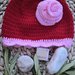 Cappello neonata/bambina uncinetto