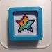 Magnete stellina Super Mario Bros. versione arcobaleno