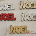 Addobbo in legno  “Noel_scritta”