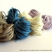 filato di lino per collane e bijoux - 20 mt. per 4 colori (corda + bianco + azzurro + lilla) - SPESE DI SPEDIZIONE GRATIS 