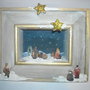 Originale mini-presepe in cornice