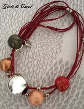Collana Perle in Fimo Collana Perle in Fimo