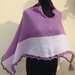 poncho mantella in mohair