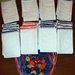 Stock 50 sacchetti rifinitura uncinetto bomboniere segnaposto portaconfetti da ricamare punto croce