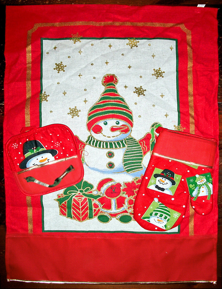 Canovaccio Nonnina Con Tela Aida Ricamabile