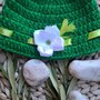 Cappellino lana neonato uncinetto