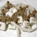 Attenzione inserzione riservata!!! Orsetti bianchi da appendere made in Italy 100% in pura lana vergine