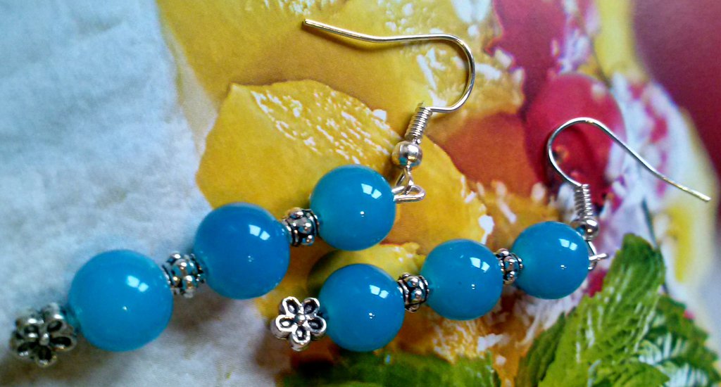 Les Poulettes Bijoux - Bracciale Con Occhio Di Santa Lucia E Perle, In Argento 925