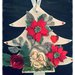 Alberello albero di natale ghirlanda decorativo con presepe idea regalo natale 2015