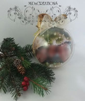 Sfera di Natale -Personalizzata con la foto