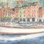 Stampa Acquerello: Barca a Portofino