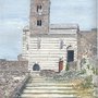 Stampa Acquerello: San Pietro di Portovenere