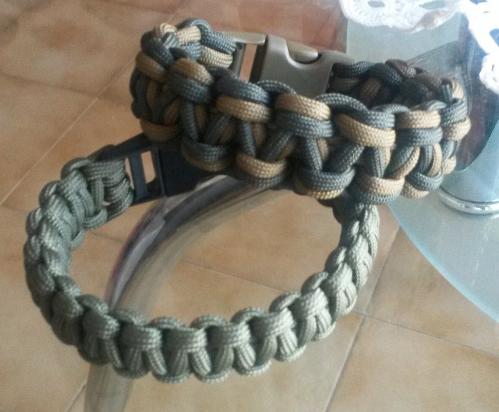 Paris Montana L'originale Sylt Surfer Bracciale unisex in corda nautica intrecciato a mano, chiusura magnetica di alta qualità, diametro 8 mm, 19 cm - 24 cm