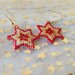 Star Earrings - Orecchini a forma di stella con perline Miyuki