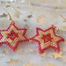 Star Earrings - Orecchini a forma di stella con perline Miyuki