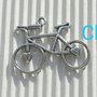 1 charm bicicletta 30x27mm circa