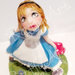 Cake topper compleanno/festa bambini “Tu come Alice” (personalizzabile)