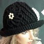 cappello donna ,colore nero