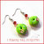 Orecchini "Donut Con glassa verde mela" fimo cernit kawaii ciambellina dolcetti idea regalo donna bambina ragazza