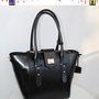 Borsa Donna Semirigida Pelle Colore nero Modello CHIRA