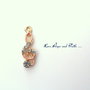 Charm ciondolo "chiave di sol" (23x8mm) (cod.69985)