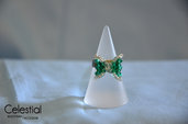 Anello Fiocco - Emerald