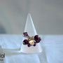 Anello con Biconi e Perle - Blackberry