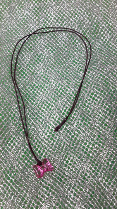 Collana Con Ciondolo Fiocco In Oro Rosa E Perle - Gioiello Donna In Acciaio E Zirconi, Regalo Per Compleanno O Festa Della Mamma