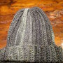 Cappello da uomo in lana grigio mélange