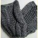 Mezzi guanti in lana donna maglia ai ferri 