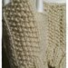 Mezzi guanti in lana  da donna lavorazione maglia ai ferri 