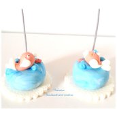 Mini cake tema marino- pesce