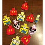 Portachiavi Cartoni Animati Per Bambini - Set Da 14 Pezzi | Regalo Divertente