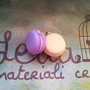 Macaron ciondolo in fimo 2cm