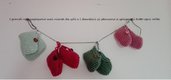 Scarpette di lana neonato