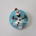 Set di 5 spille in feltro per la vostra festa di compleanno a tema Frozen: Olaf il pupazzo di neve ringrazierà i piccoli ospiti per voi!