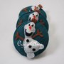 5 Spille-gadget di compleanno in feltro per la sua festa a tema in stile Frozen!(versione Olaf)