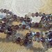 Collana catena di perline e cristalli in vari colori