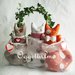 3 gattini in stoffa arancio come eleganti fermaporta: tre originali idee regalo per Natale utili e decorative!