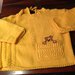 maglioncino lana giallo