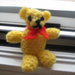 Miniature Crochet Teddy Bear-10cm