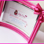 Cornice ECO FASHION color rosa idea regalo handmade - Fashion lab