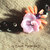 Girocollo con bottoni e fiori vintage - Linea Flower Power - C.5.16
