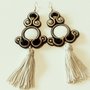 Orecchini soutache "Romantic"