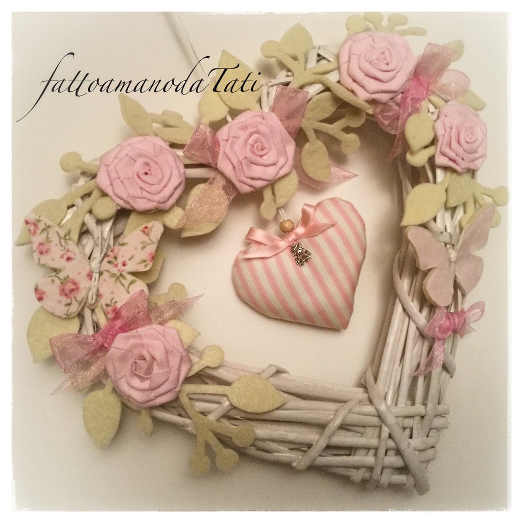 Sottobicchieri Rotondi Vintage Con Rose E Farfalle | Set Da 2 In Vinile Lucido Con Retro In Sughero, Diametro 9 Cm