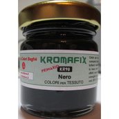 Colore per tessuto Nero Primario 30 ml - Kromafix