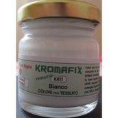 Colore per tessuto Bianco Primario 30 ml - Kromafix