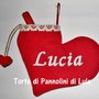 Idea regalo Natale San Valentino MESSAGGIO AMORE in CUORE portagioie personalizzabile