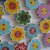 10 bottoni legno fiori 20mm diametro forme assortite 