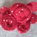 spilla rose rosse